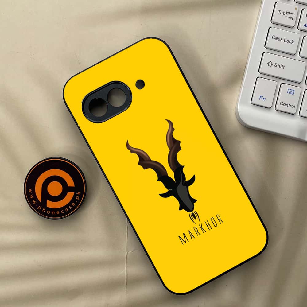 Google Pixel 9a - Markhor Series - Premium Metal Printed soft Bumper Shock Proof Case
