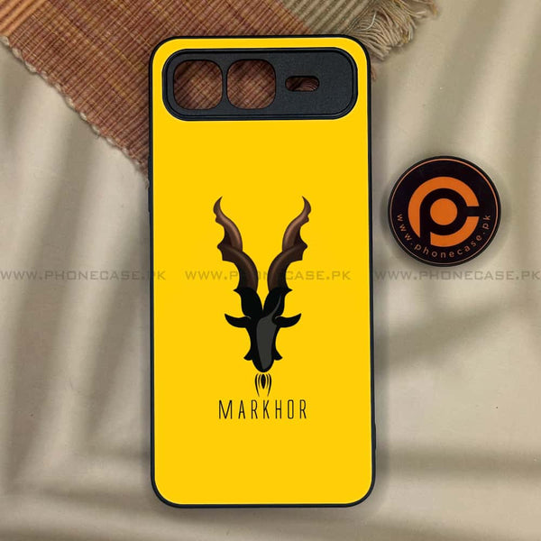 Infinix Smart 10 Plus - Markhor Design 1 - Premium Metal Printed soft Bumper shock Proof Case CS-41436