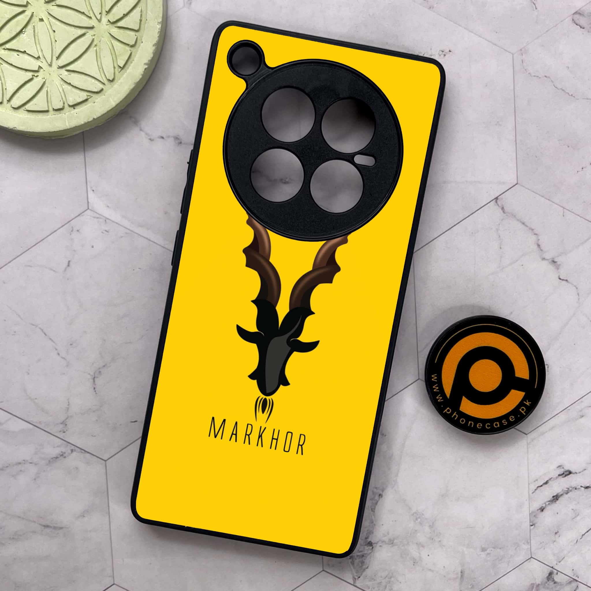 Infinix Zero 40 5G - Markhor Series - Premium Metal Printed soft Bumper shock Proof Case