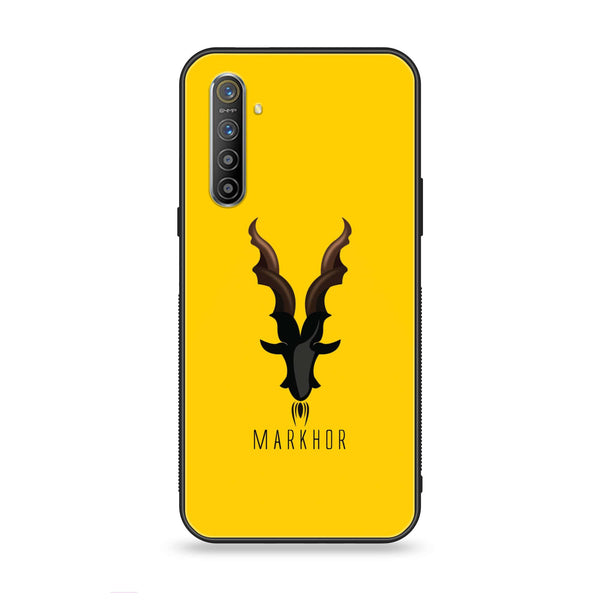 Realme XT - Markhor Series - Premium Printed Glass soft Bumper shock Proof Case