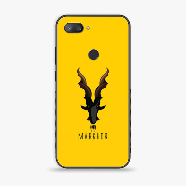 Xiaomi Mi 8 Lite - Markhor Series - Premium Printed Glass soft Bumper shock Proof Case