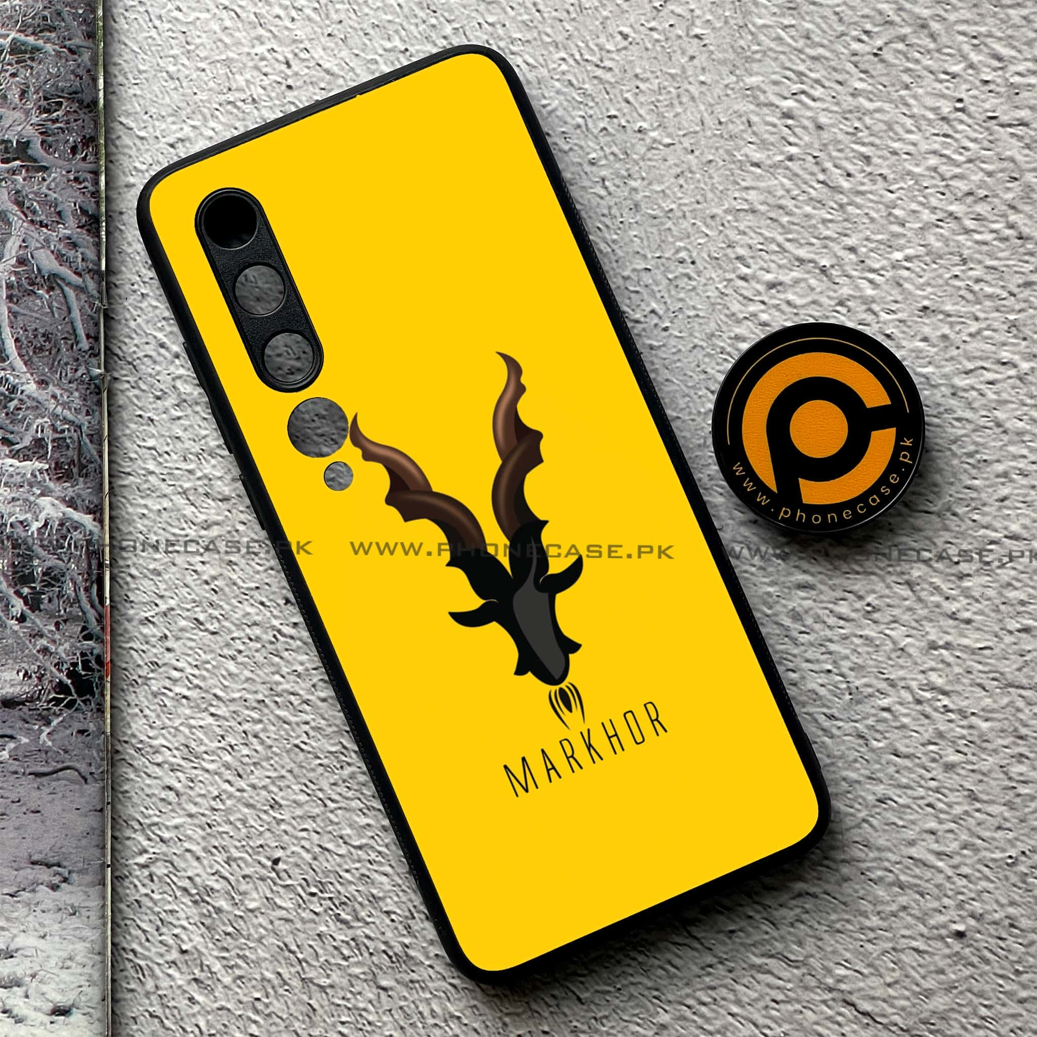 Xiaomi Mi 10 - Markhor Series - Premium Printed Glass soft Bumper shock Proof Case