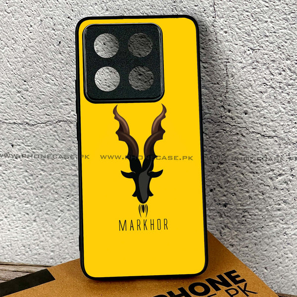 Xiaomi 14T - Markhor Series - Premium Printed Glass soft Bumper shock Proof Case