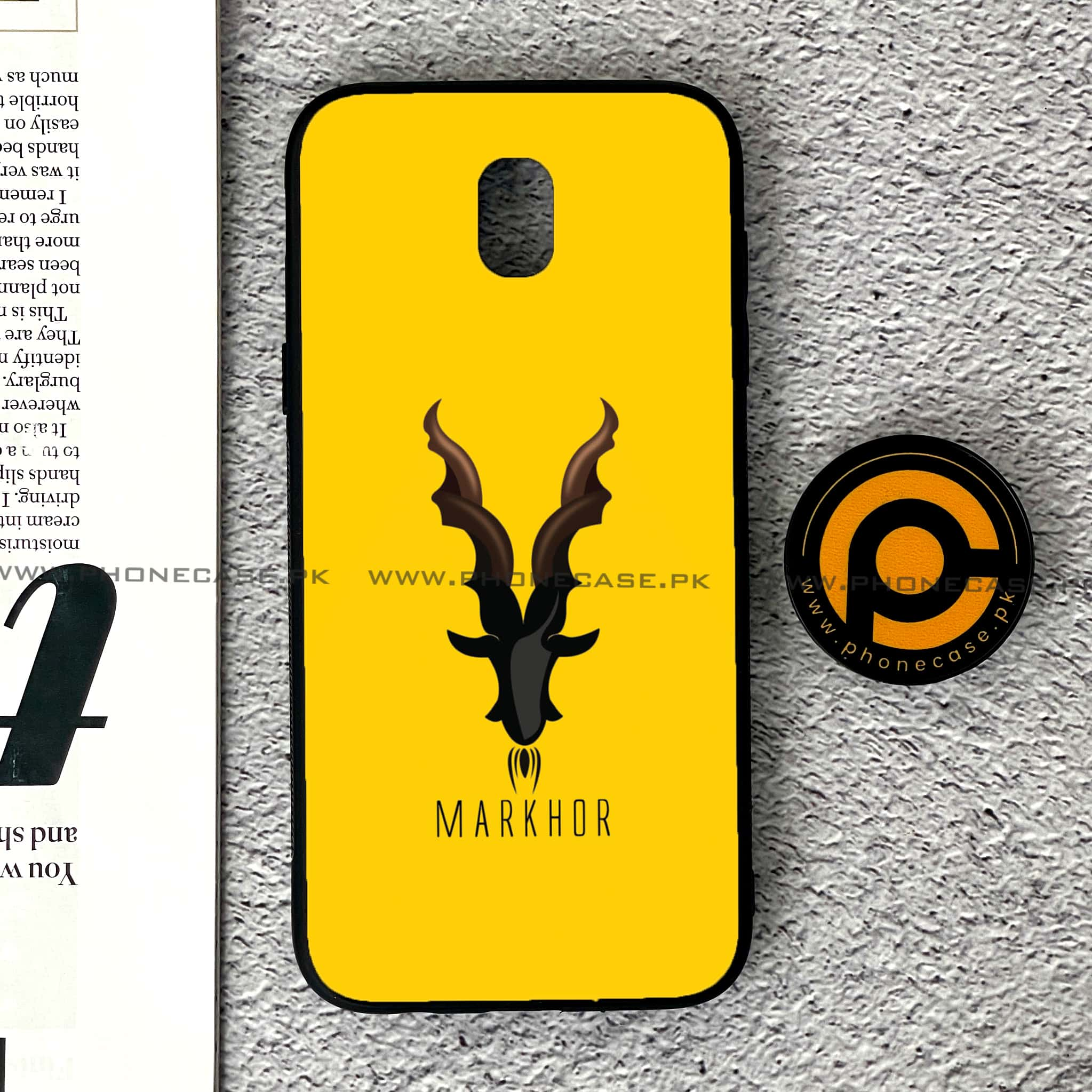 Samsung Galaxy J5 Pro 2017 - Markhor Series - Premium Printed Metal soft Bumper shock Proof Case