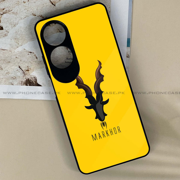 Oppo A60 - Markhor Series - Premium Printed Metal soft Bumper shock Proof Case