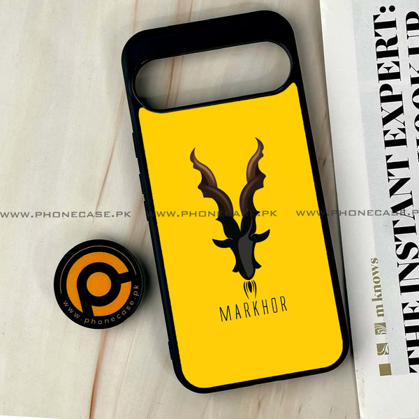 Google Pixel 10 Pro XL - Markhor Series - Premium Metal Printed soft Bumper Shock Proof Case