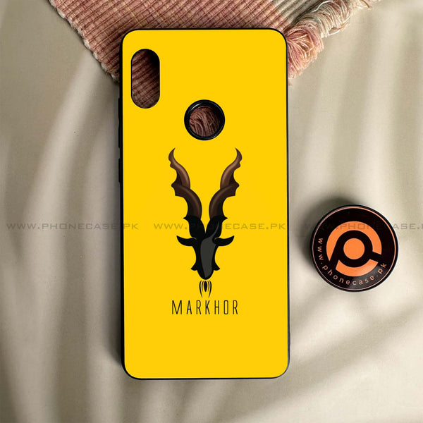 Redmi Note 5/Note 5 Pro - Markhor Series - Premium Metal Printed soft Bumper shock Proof Case