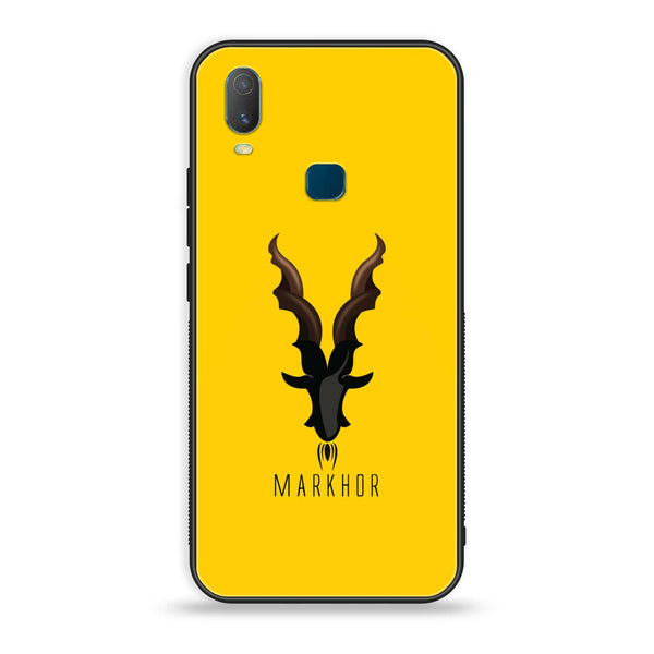 VIVO Y11 - Markhor Series - Premium Printed Glass soft Bumper shock Proof Case