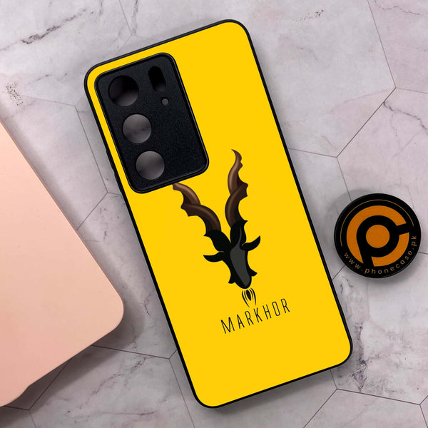 Realme C75x 4G - Markhor Series - Premium Metal Printed soft Bumper shock Proof Case