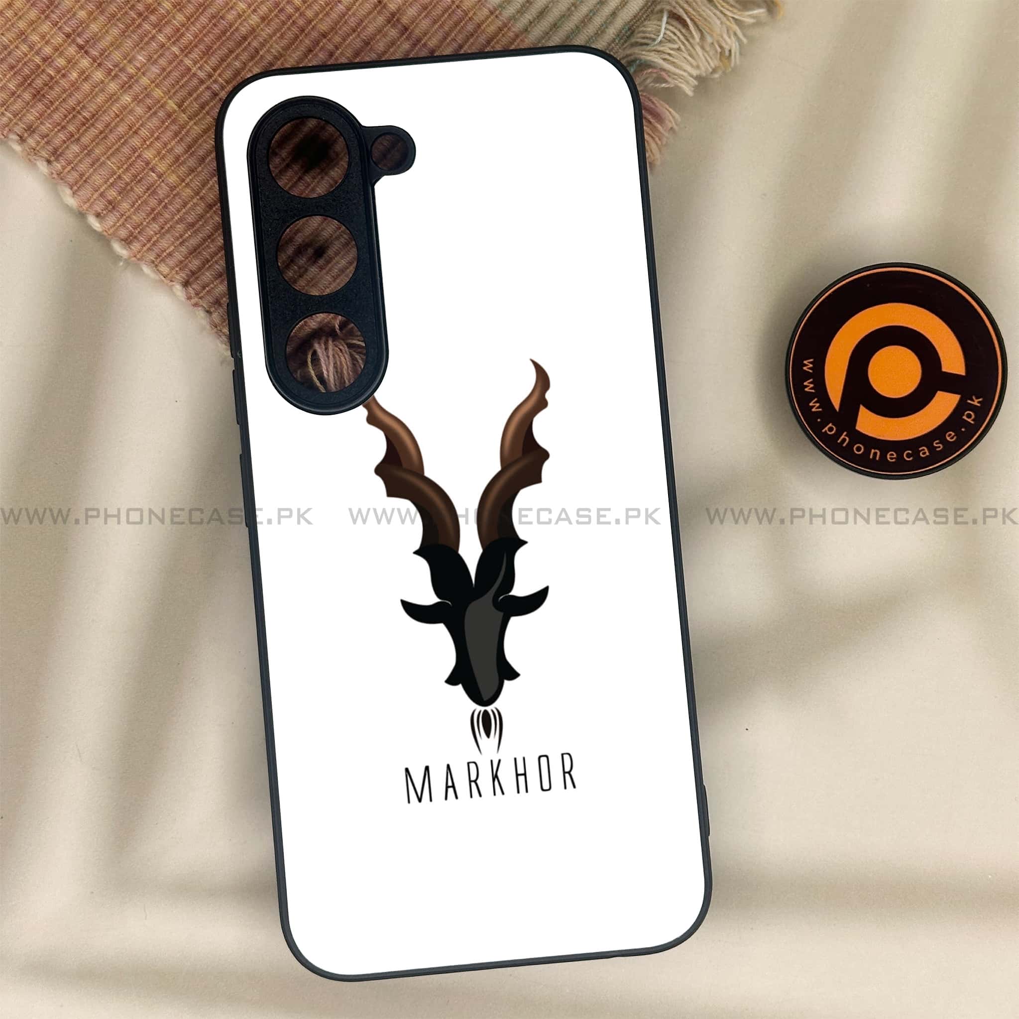 Tecno Spark 40 Pro - Markhor Series - Premium Metal Printed soft Bumper shock Proof Case