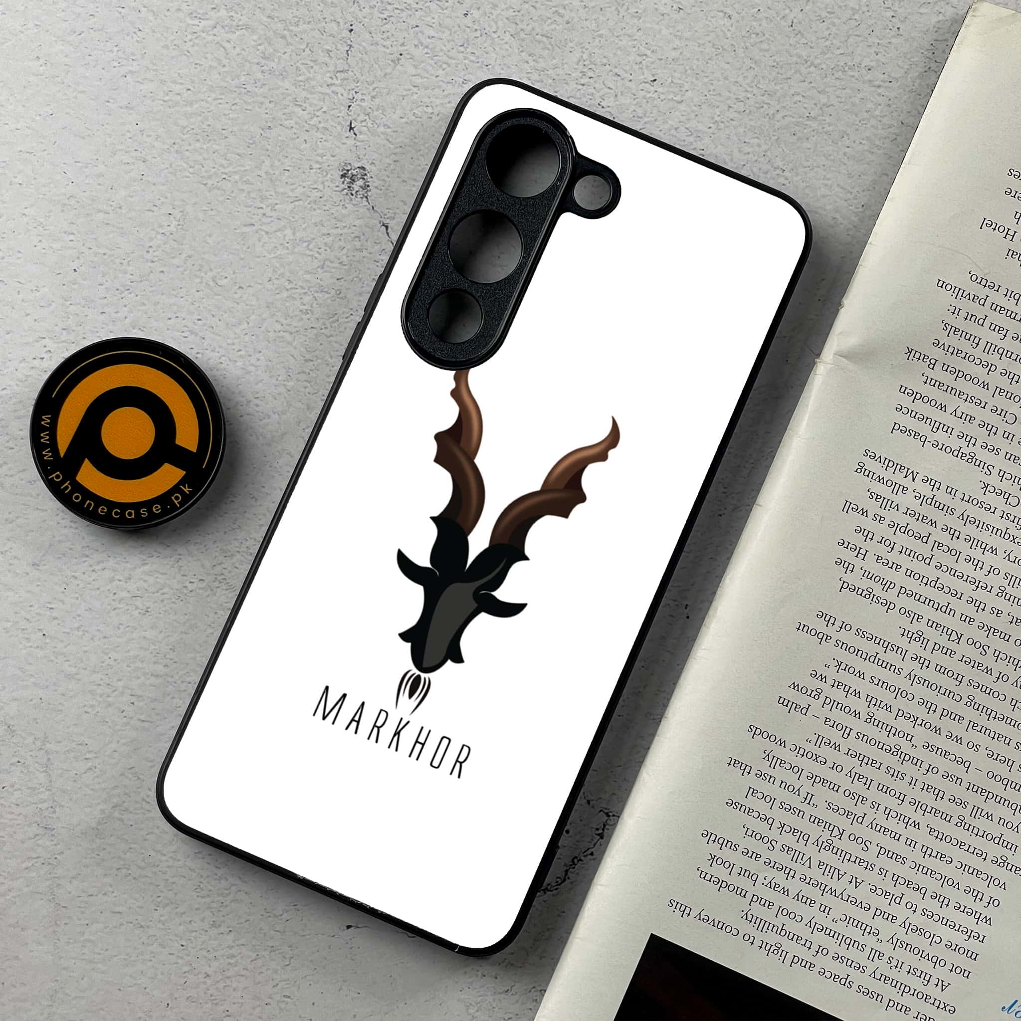 Vivo Y04 - Markhor Series - Premium Metal Printed Soft Bumper Shockproof Case