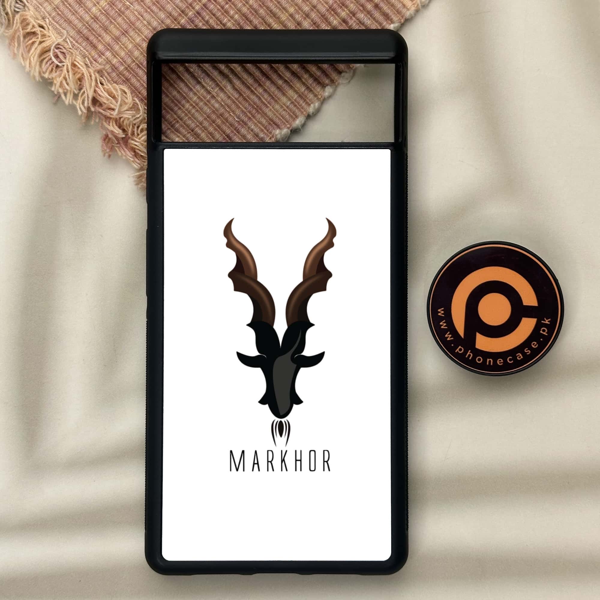 Google Pixel 6 - Markhor Series - Premium Metal Printed soft Bumper Shock Proof Case