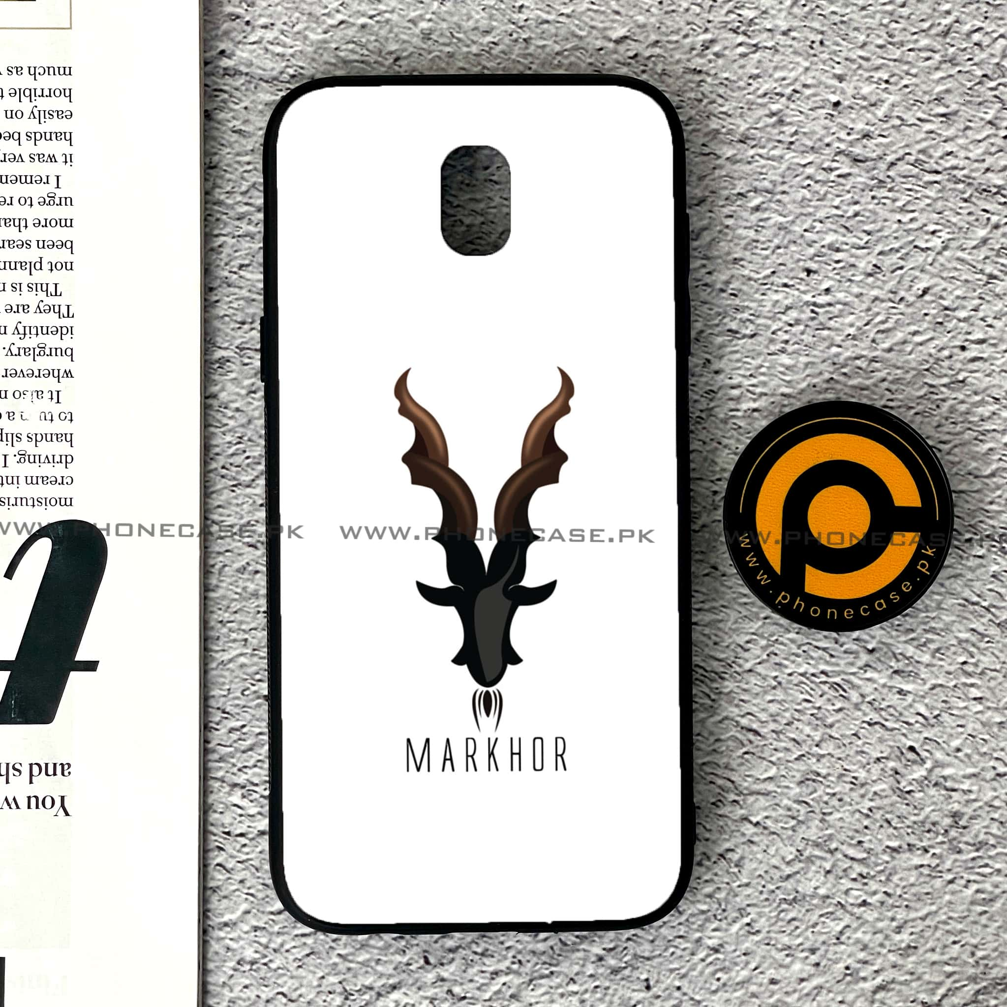 Samsung Galaxy J5 Pro 2017 - Markhor Series - Premium Printed Metal soft Bumper shock Proof Case