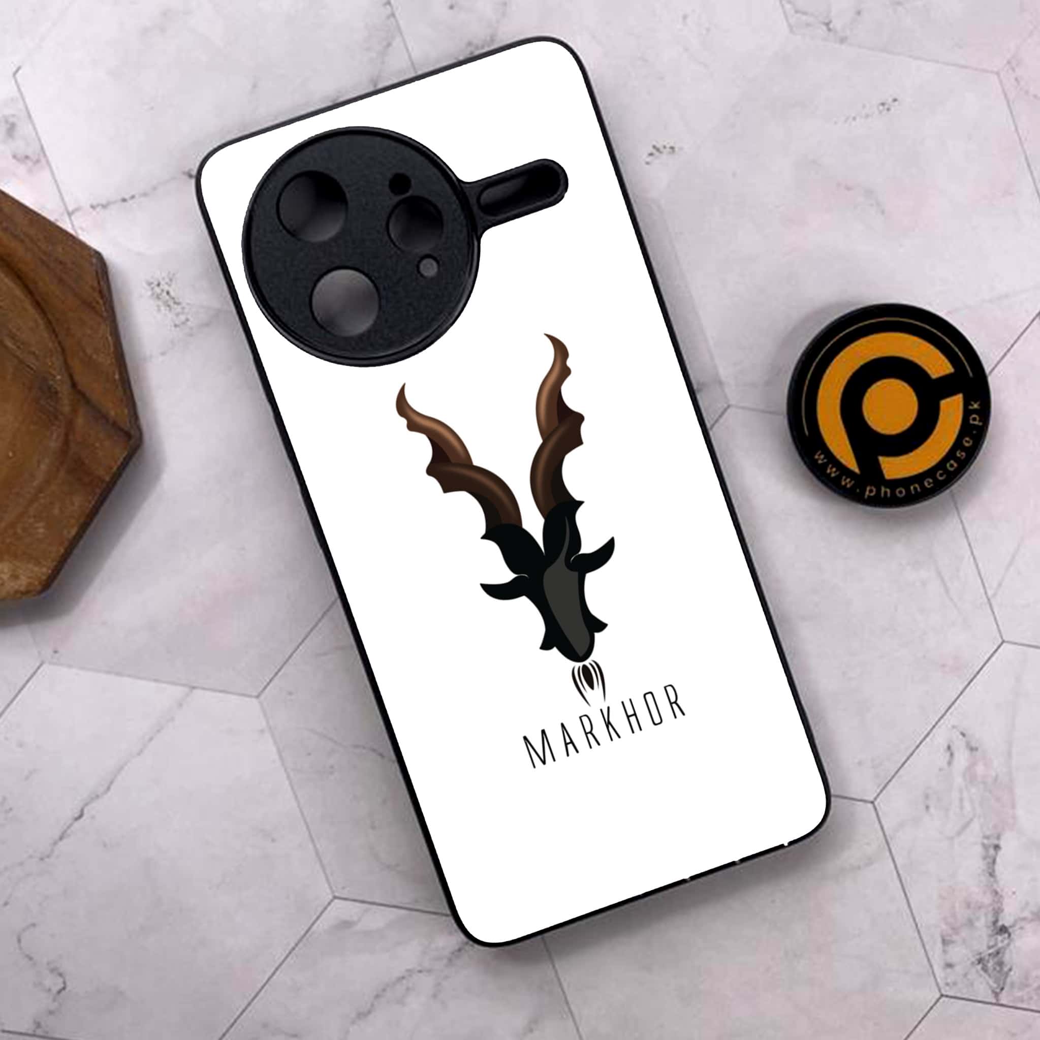 Xiaomi Poco F7 Ultra 5G - Markhor Series - Premium Metal Printed soft Bumper shock Proof Case