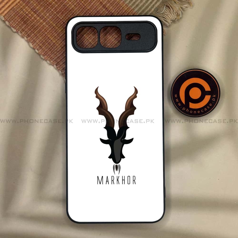 Infinix Smart 10 Plus - Markhor Series - Premium Metal Printed soft Bumper shock Proof Case