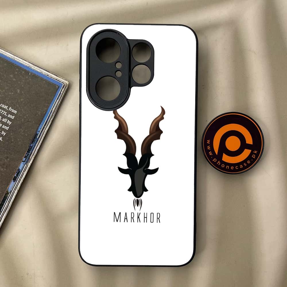 Vivo X200 FE - Markhor Series - Premium Metal Printed soft Bumper Shock Proof Case