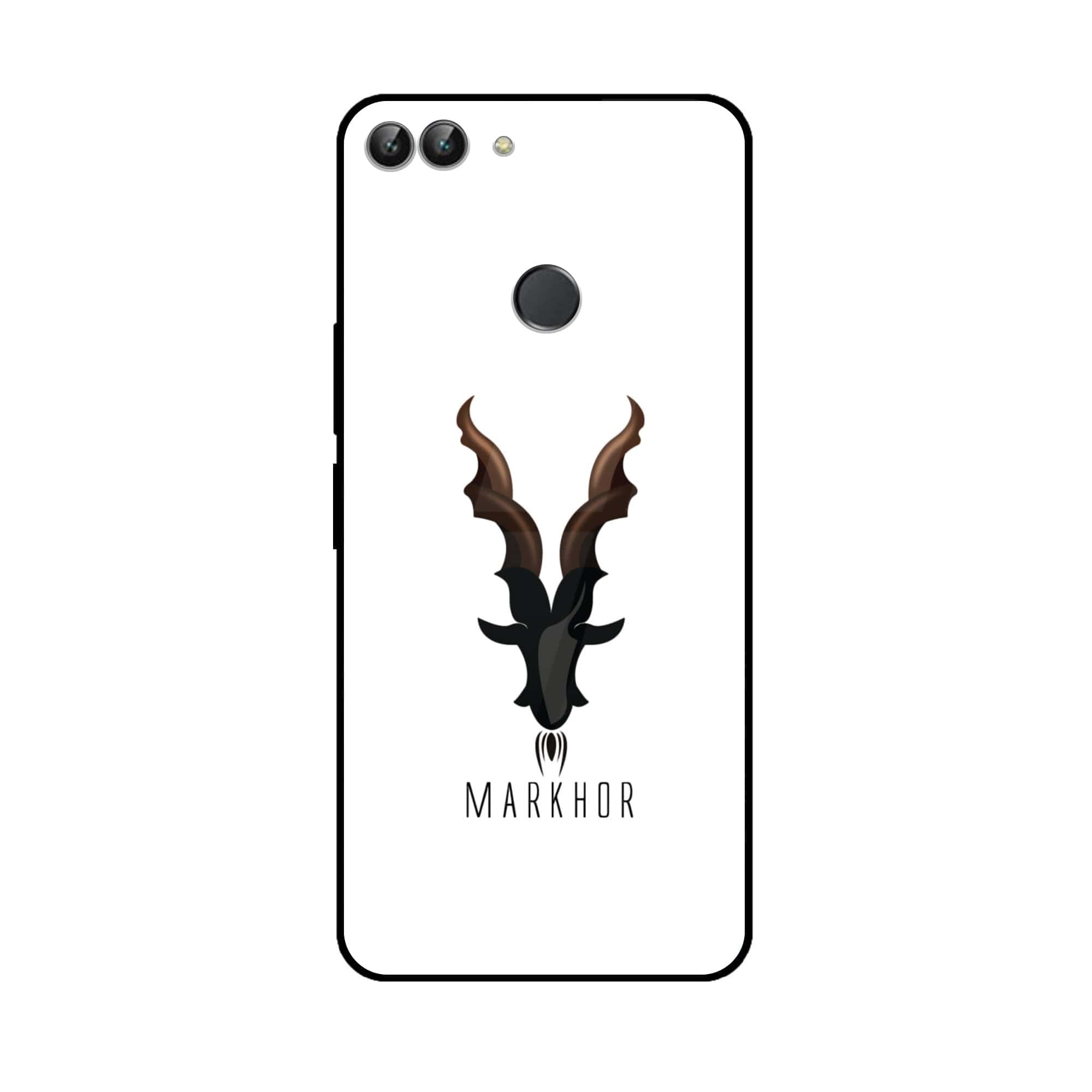 Huawei P Smart - Markhor Series - Premium Printed Glass soft Bumper shock Proof Case