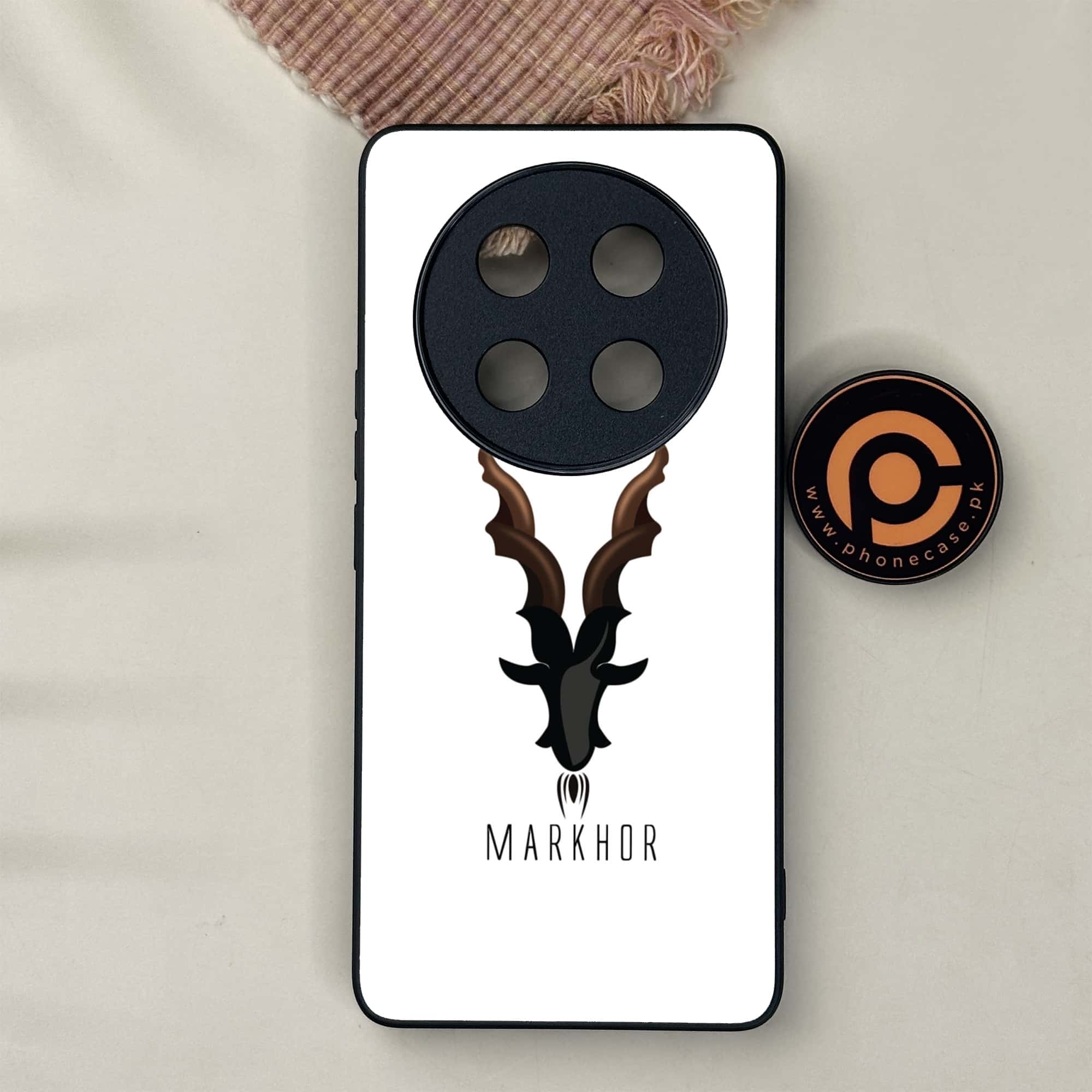 Honor X9c 5G - Markhor Series - Premium Metal Printed soft Bumper shock Proof Case