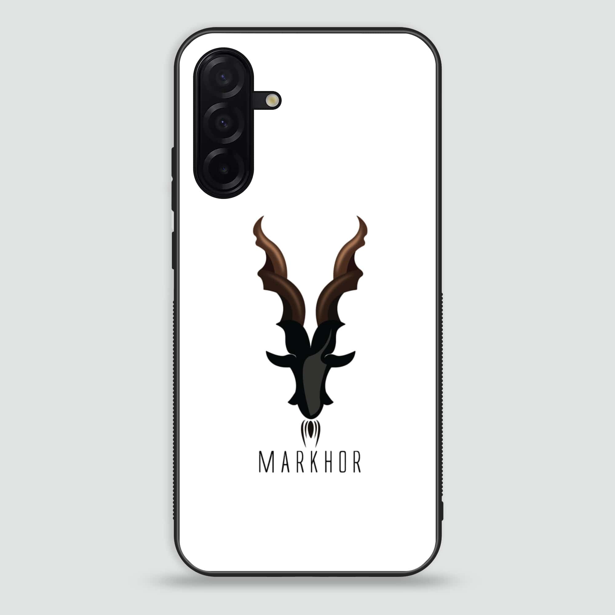 Samsung Galaxy A56 5G - Markhor Series - Premium Printed Glass soft Bumper shock Proof Case