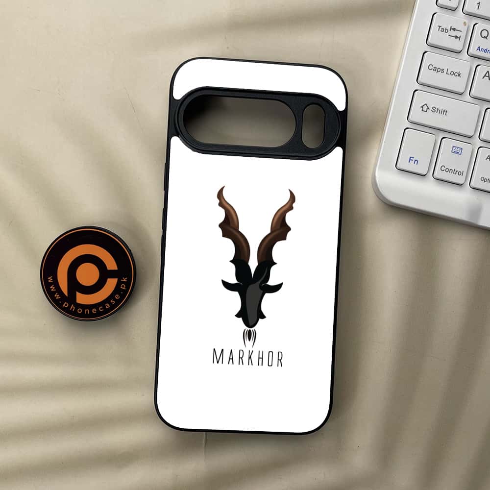 Google Pixel 10 Pro  - Markhor Series - Premium Metal Printed soft Bumper Shock Proof Case