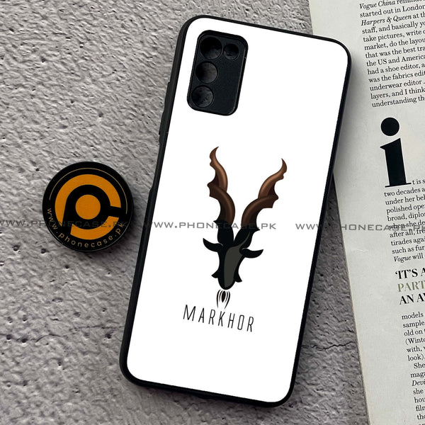 Samsung Galaxy A02s - Markhor Design 2- Premium Printed Metal soft Bumper shock Proof Case  CS-29050