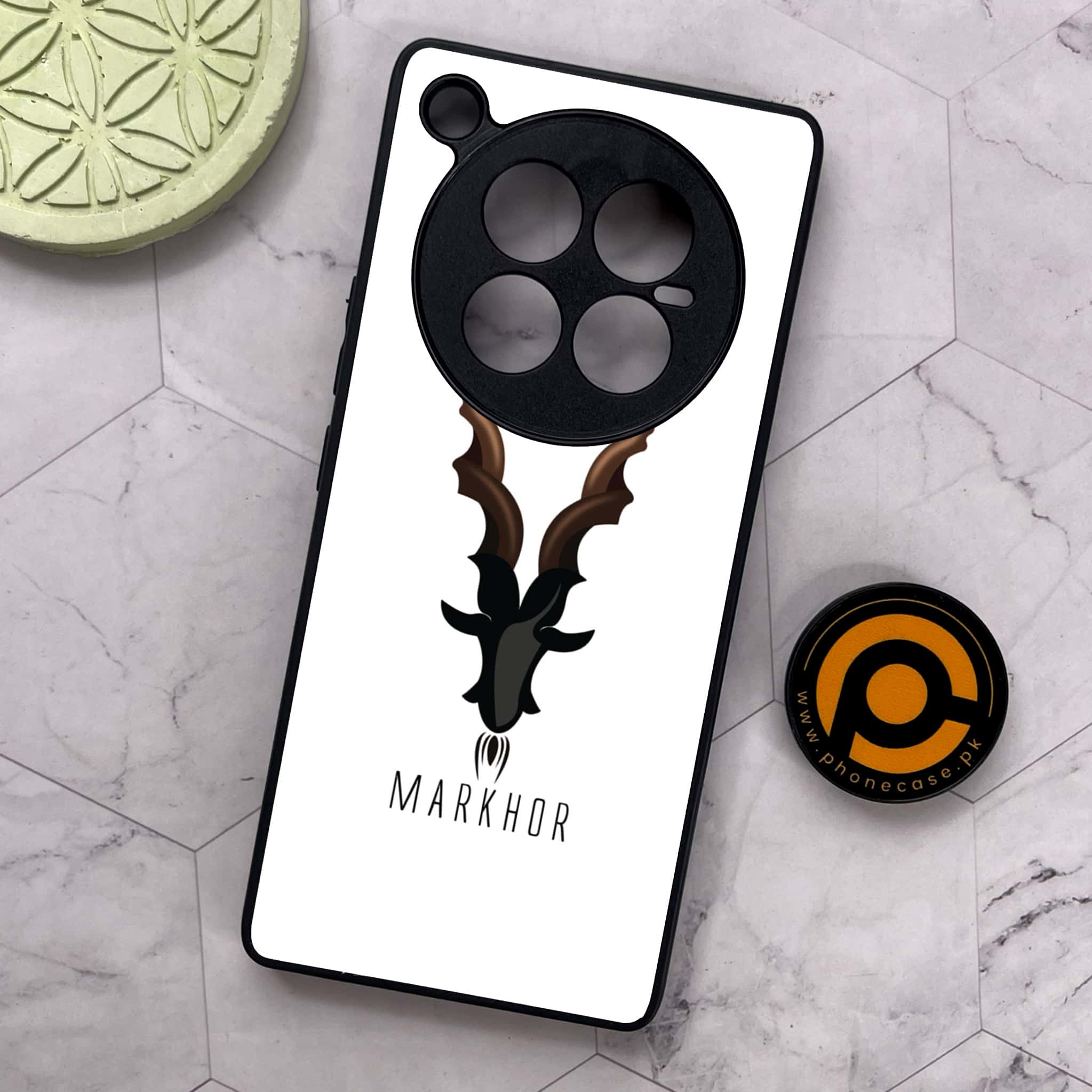 Infinix Zero 40 5G - Markhor Series - Premium Metal Printed soft Bumper shock Proof Case