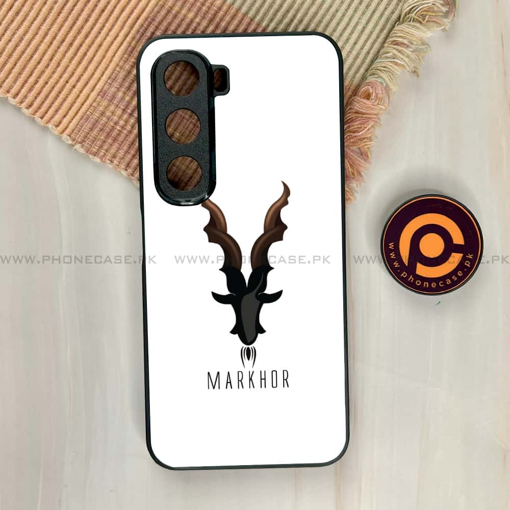 Infinix Hot 60i - Markhor Series - Premium Metal Printed soft Bumper shock Proof Case