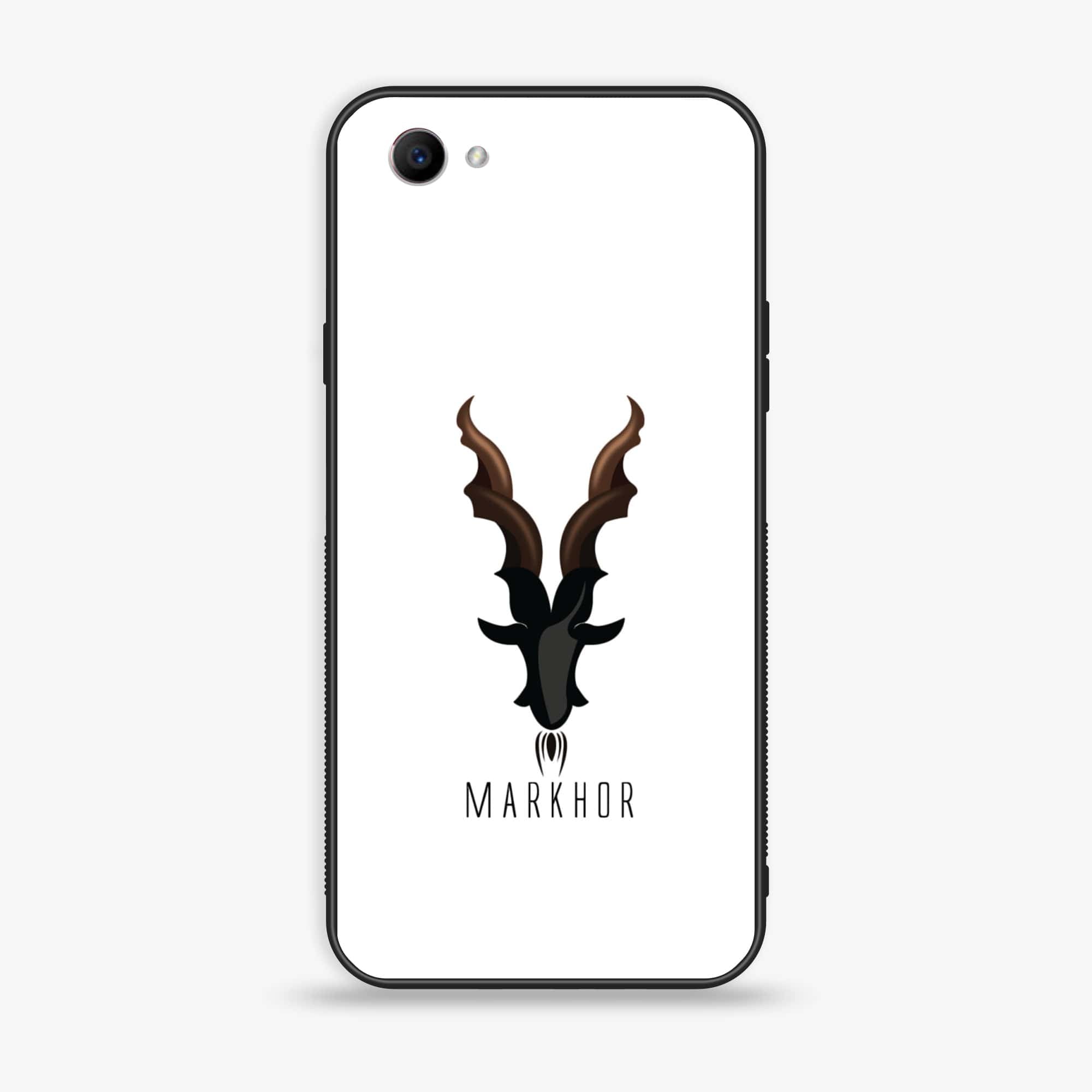 Oppo F7 Youth - Markhor Series - Premium Printed Glass soft Bumper shock Proof Case