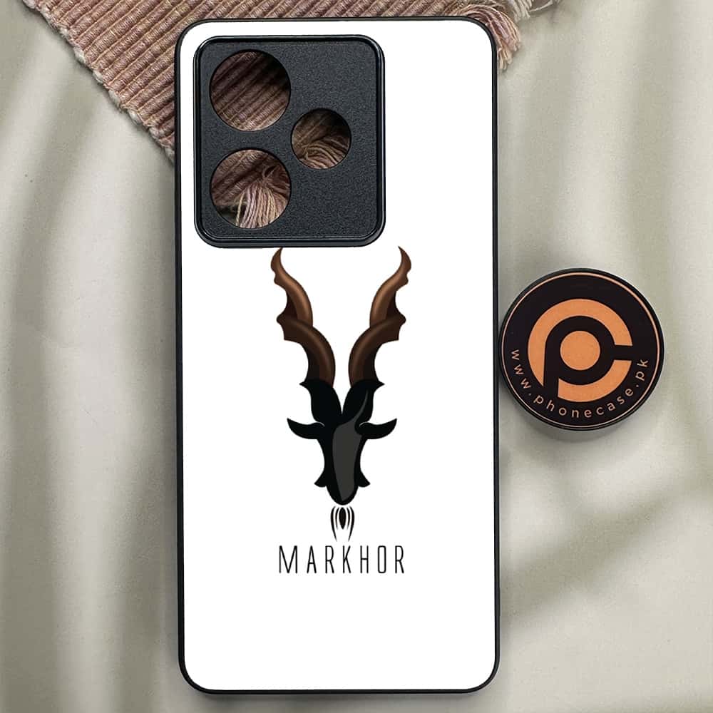 Realme GT 7 - Markhor Series - Premium Metal Printed soft Bumper shock Proof Case