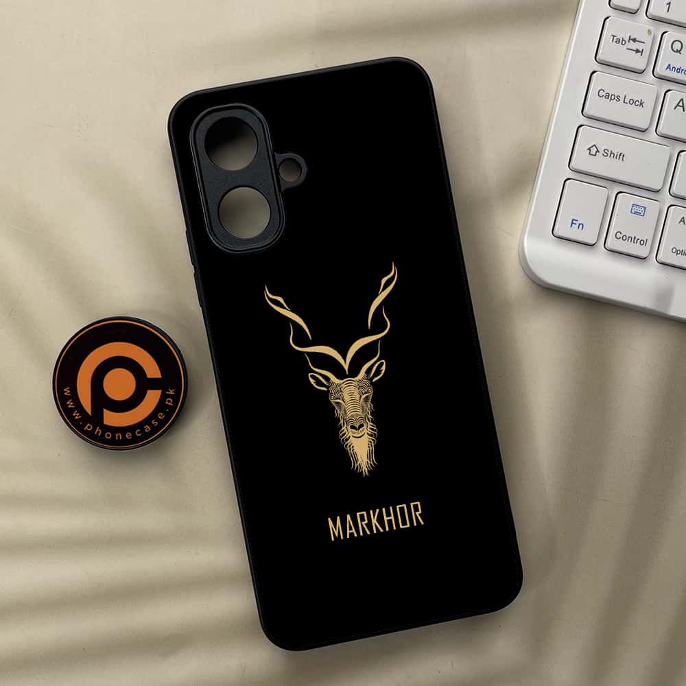 Tecno Spark Go 2 - Markhor Series - Premium Metal Printed soft Bumper Shock Proof Case