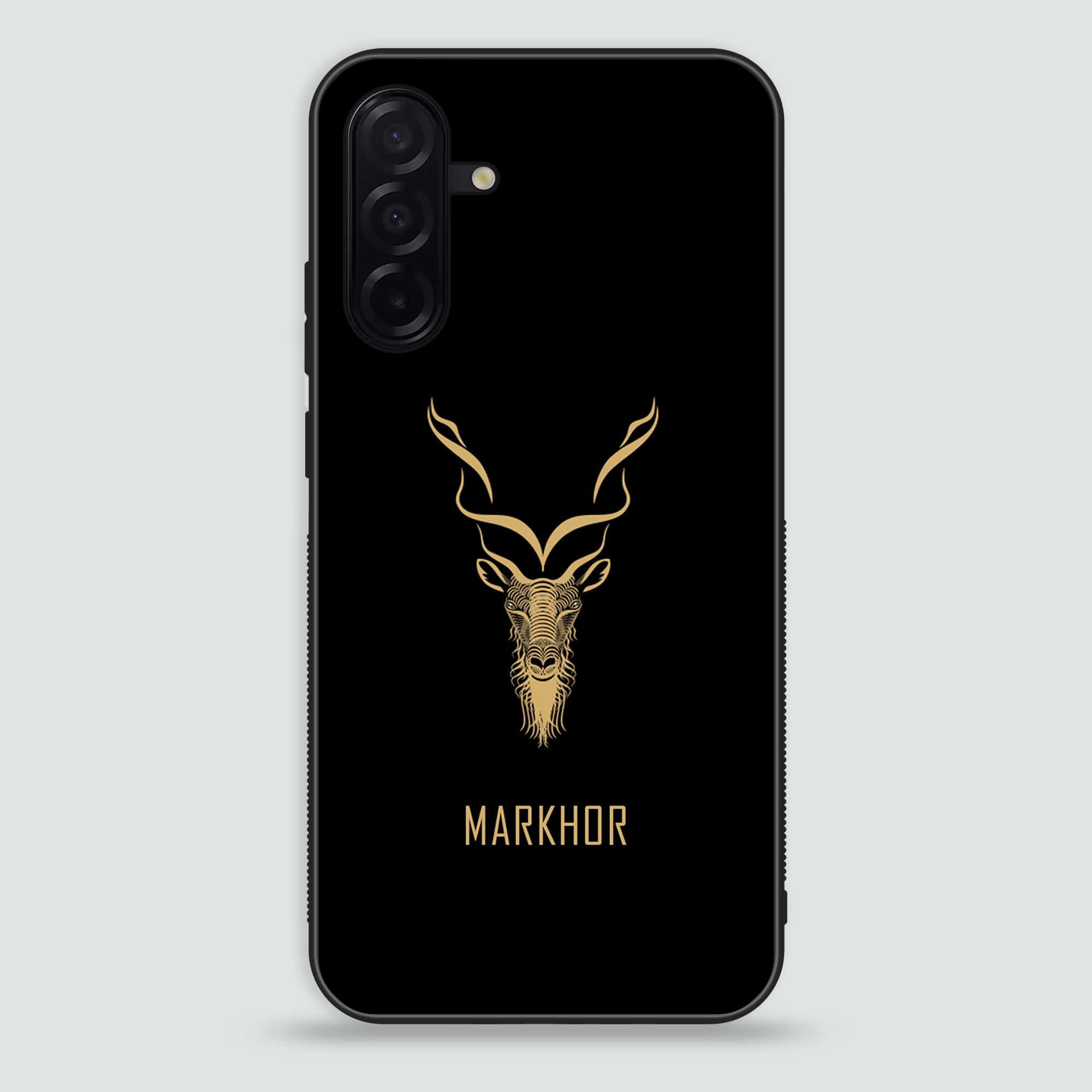 Samsung Galaxy A56 5G - Markhor Series - Premium Printed Glass soft Bumper shock Proof Case