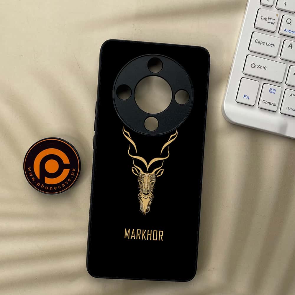 HONOR X9b 5G - Markhor Series - Premium Metal  Printed soft Bumper shock Proof Case