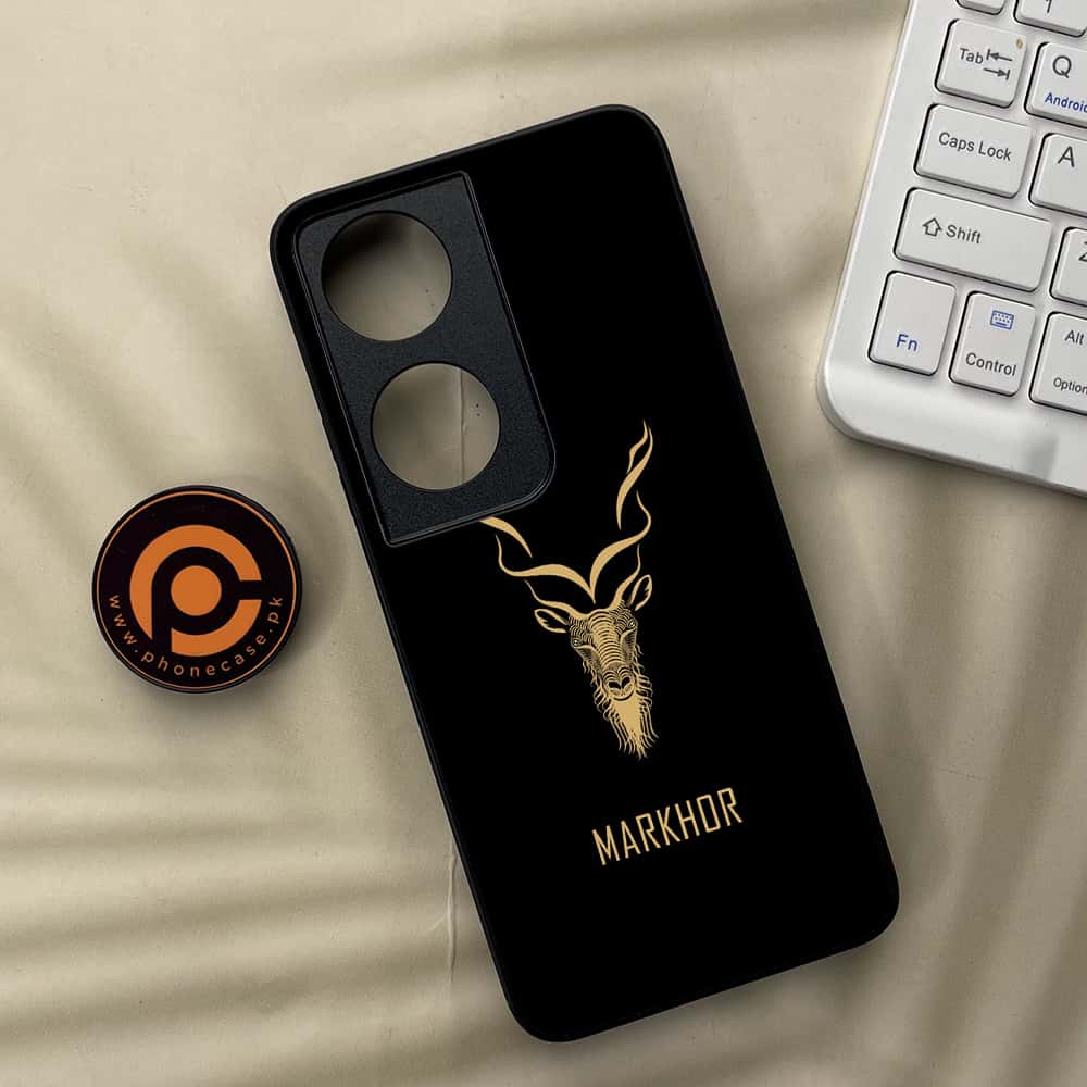 Honor X7b - Markhor Series - Premium Metal  Printed soft Bumper shock Proof Case