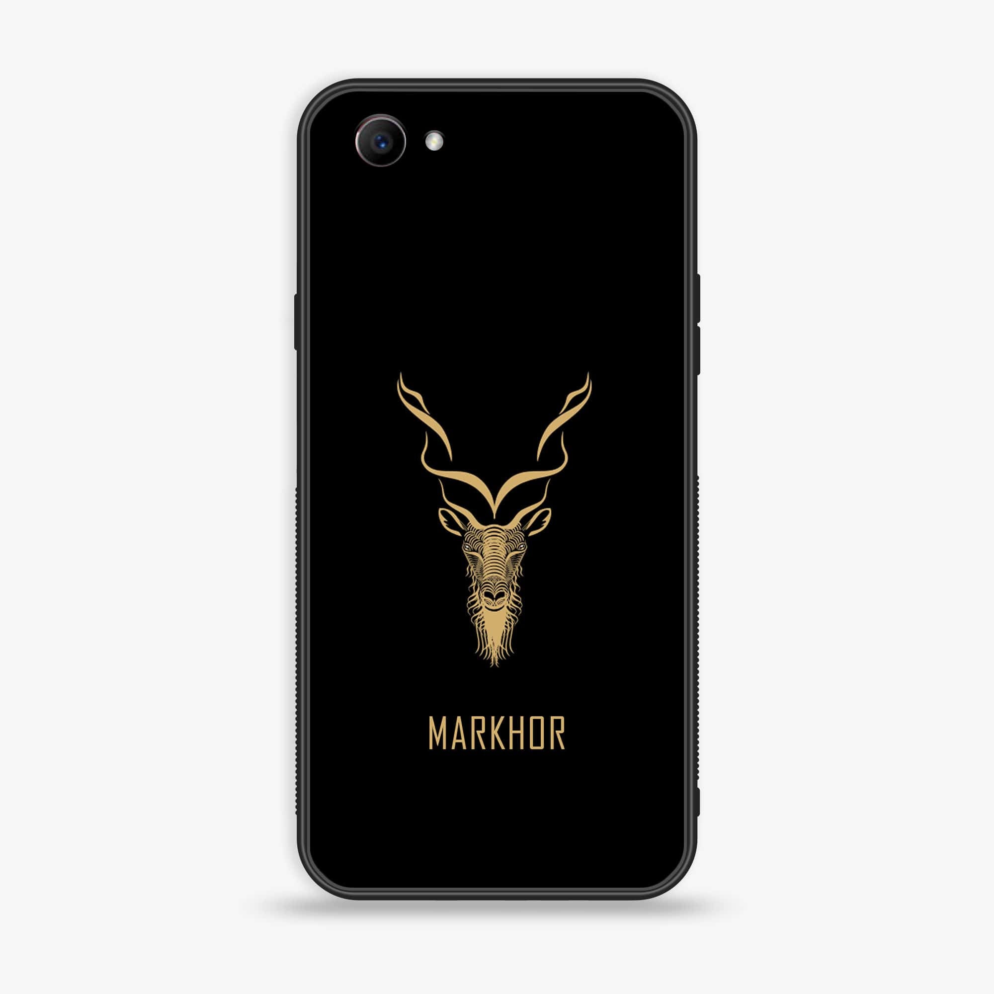 Oppo F7 Youth - Markhor Series - Premium Printed Glass soft Bumper shock Proof Case