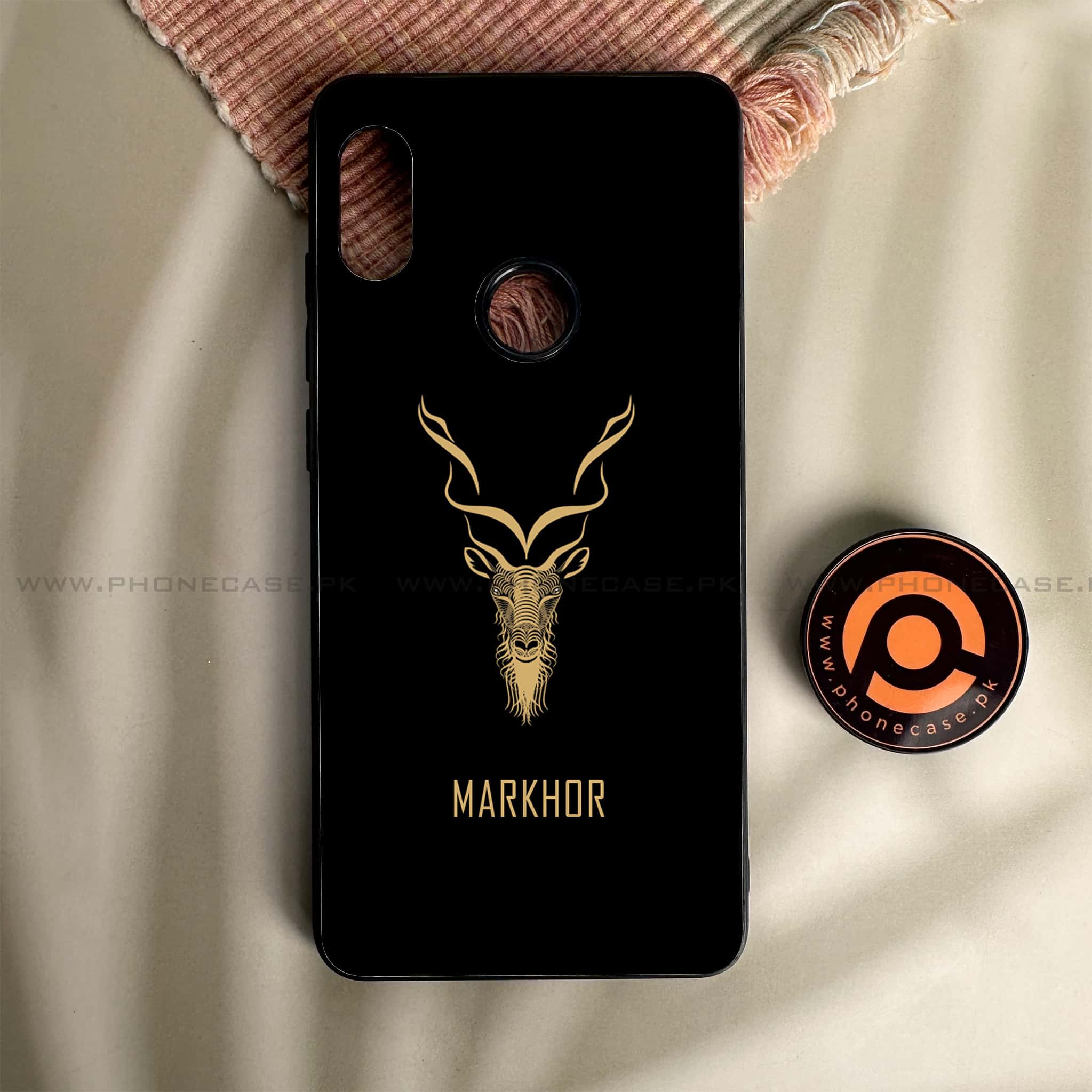 Redmi Note 5/Note 5 Pro - Markhor Series - Premium Metal Printed soft Bumper shock Proof Case