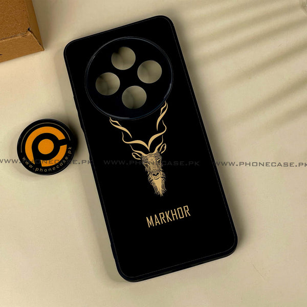 Redmi 14C / Poco C75 4G  - Markhor Design 3 - Premium Metal Printed soft Bumper shock Proof Case CS-33999 CS-35122