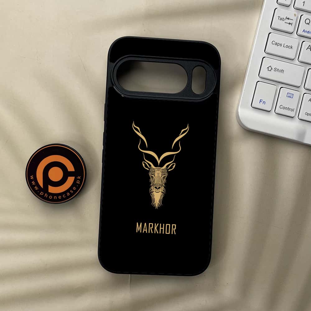 Google Pixel 10 Pro  - Markhor Series - Premium Metal Printed soft Bumper Shock Proof Case