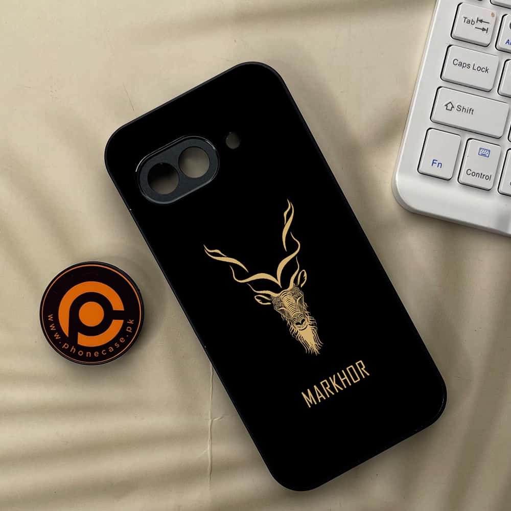 Google Pixel 9a - Markhor Series - Premium Metal Printed soft Bumper Shock Proof Case