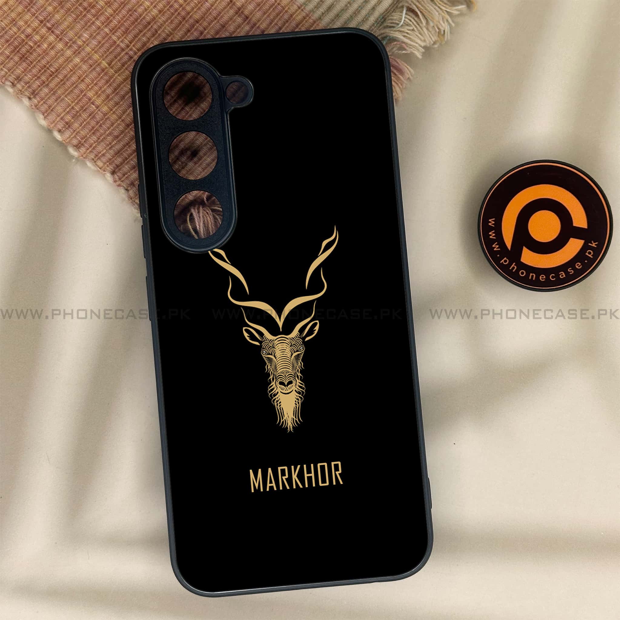 Tecno Spark 40 Pro - Markhor Series - Premium Metal Printed soft Bumper shock Proof Case