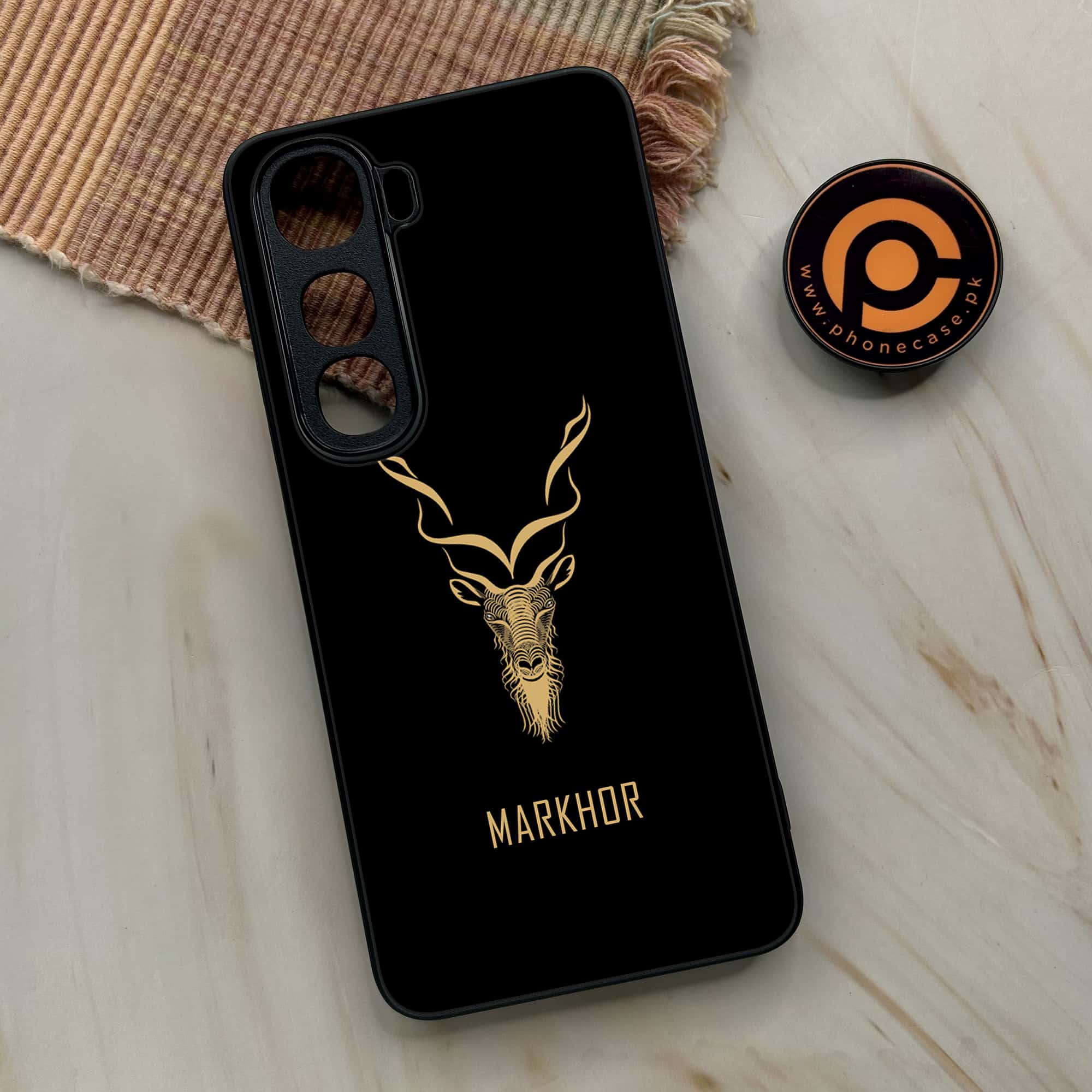 Vivo Y400 - Markhor Series - Premium Metal Printed soft Bumper shock Proof Case