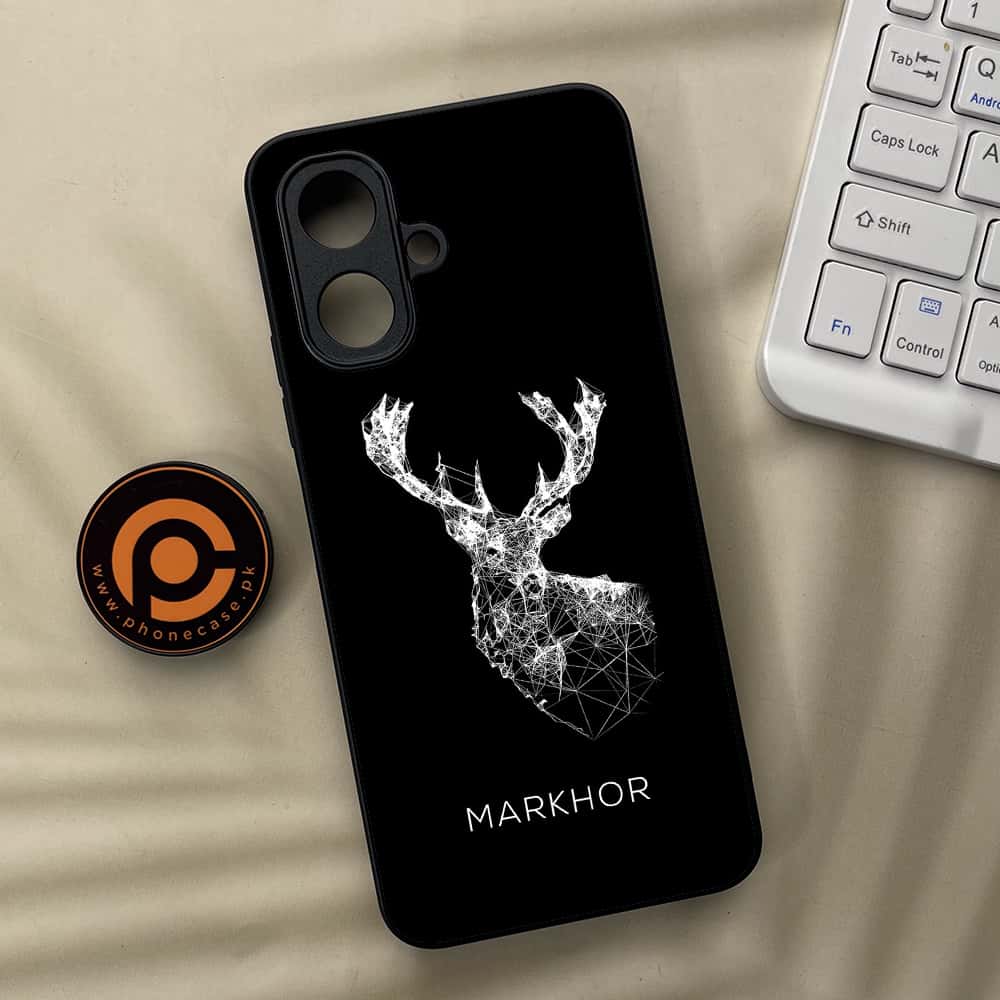 Tecno Spark Go 2 - Markhor Series - Premium Metal Printed soft Bumper Shock Proof Case