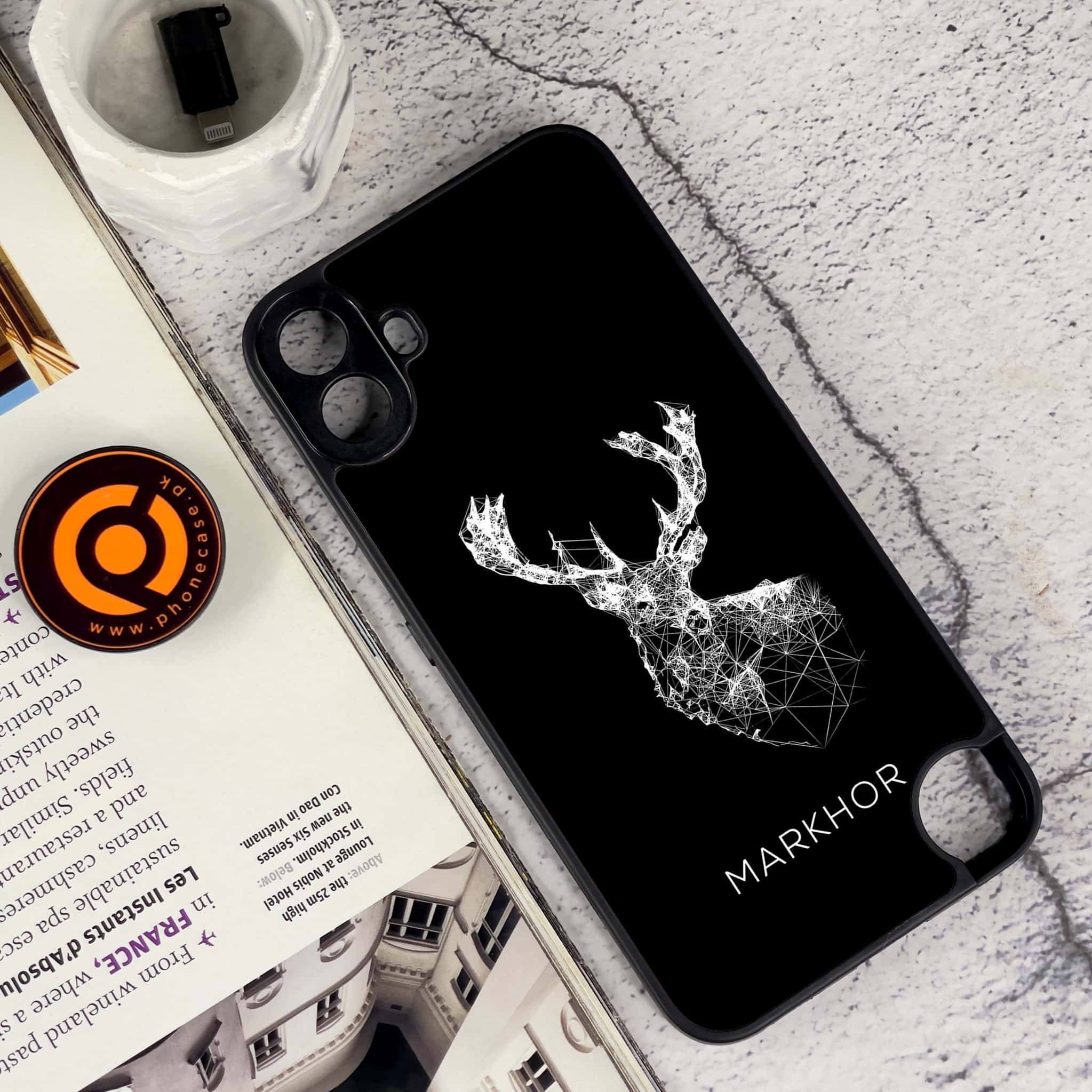Nothing CMF Phone 1 - Markhor Series - Premium Metal Printed soft Bumper Shock Proof Case