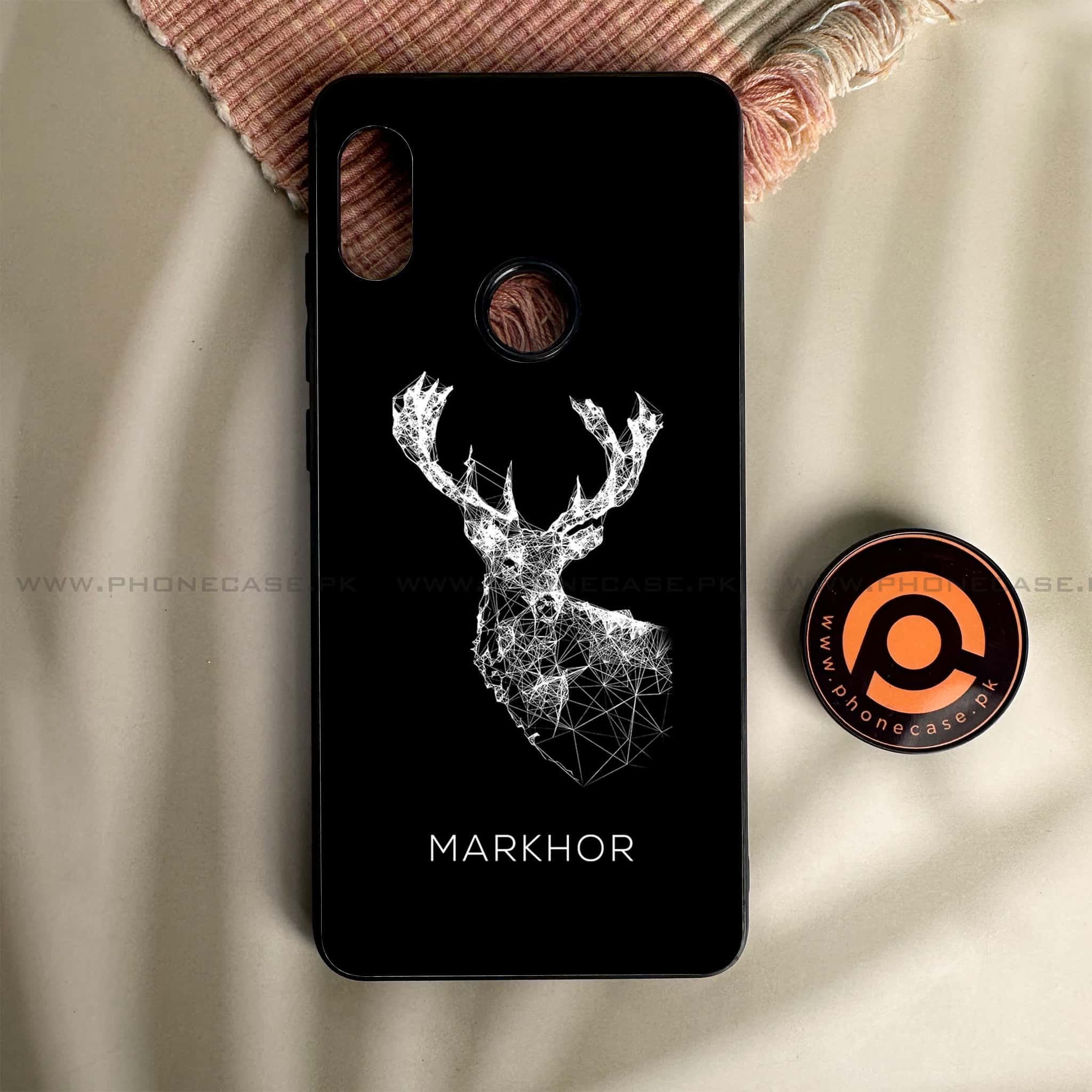Redmi Note 5/Note 5 Pro - Markhor Series - Premium Metal Printed soft Bumper shock Proof Case