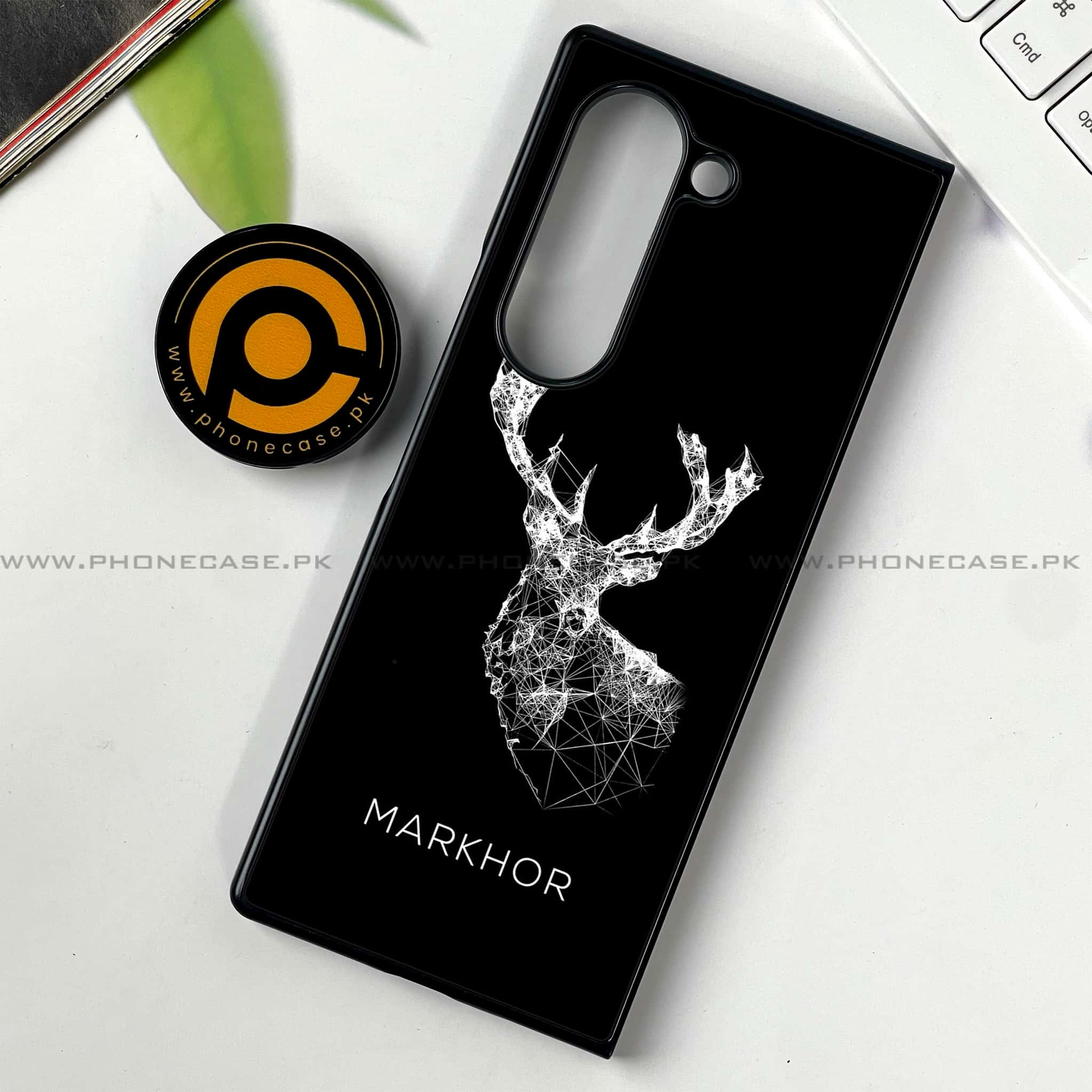 Samsung Galaxy Z Fold 6 - Markhor Series - Premium Printed Metal soft Bumper shock Proof Case