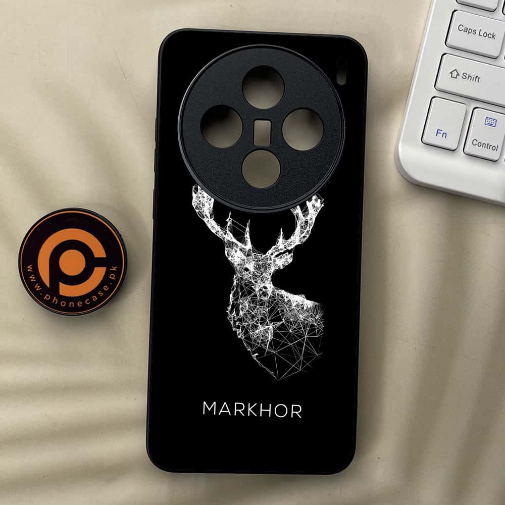 Vivo X200 - Markhor Series - Premium Metal  Printed soft Bumper shock Proof Case