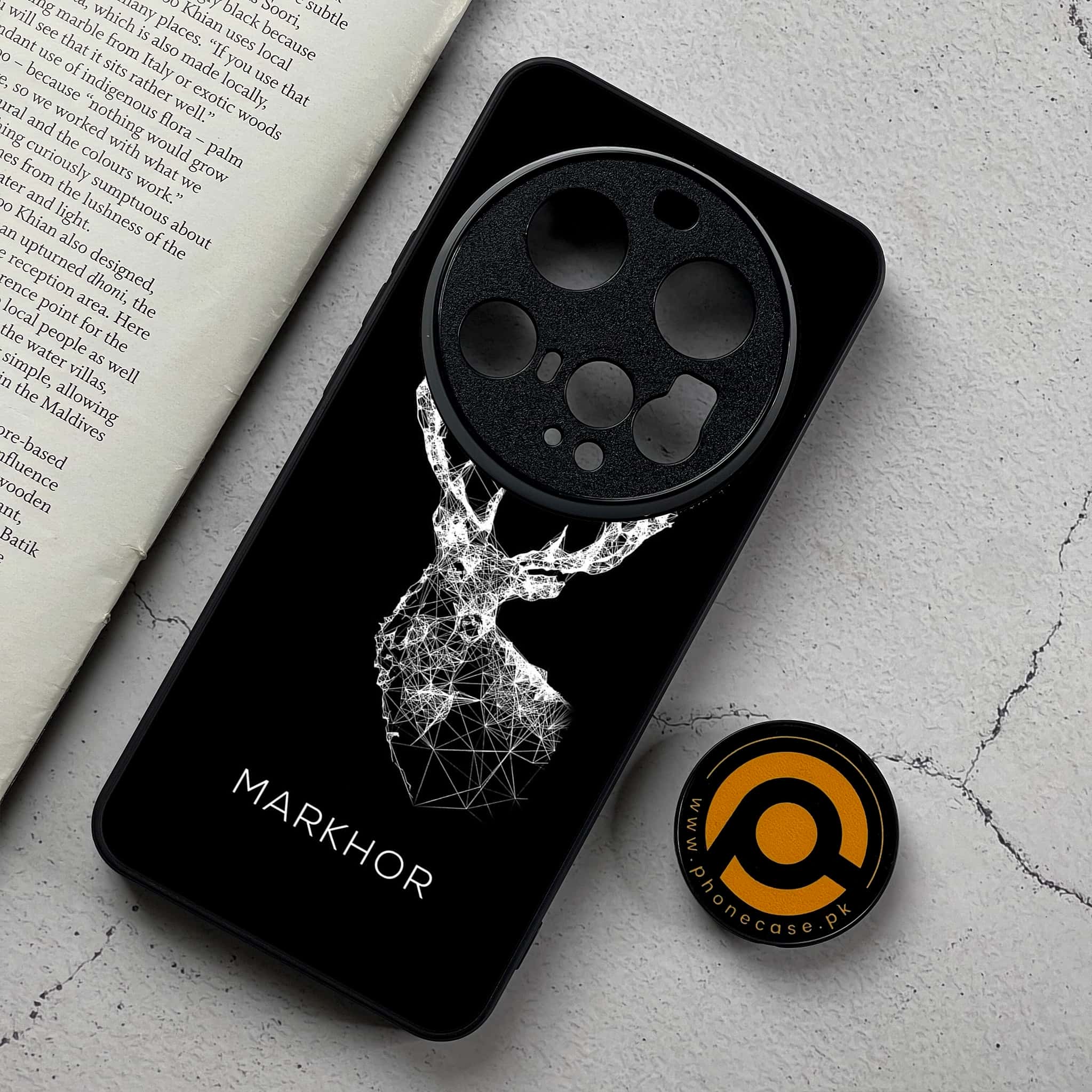 Xiaomi 15 Ultra - Markhor Series - Premium Metal Printed Soft Bumper Shockproof Case