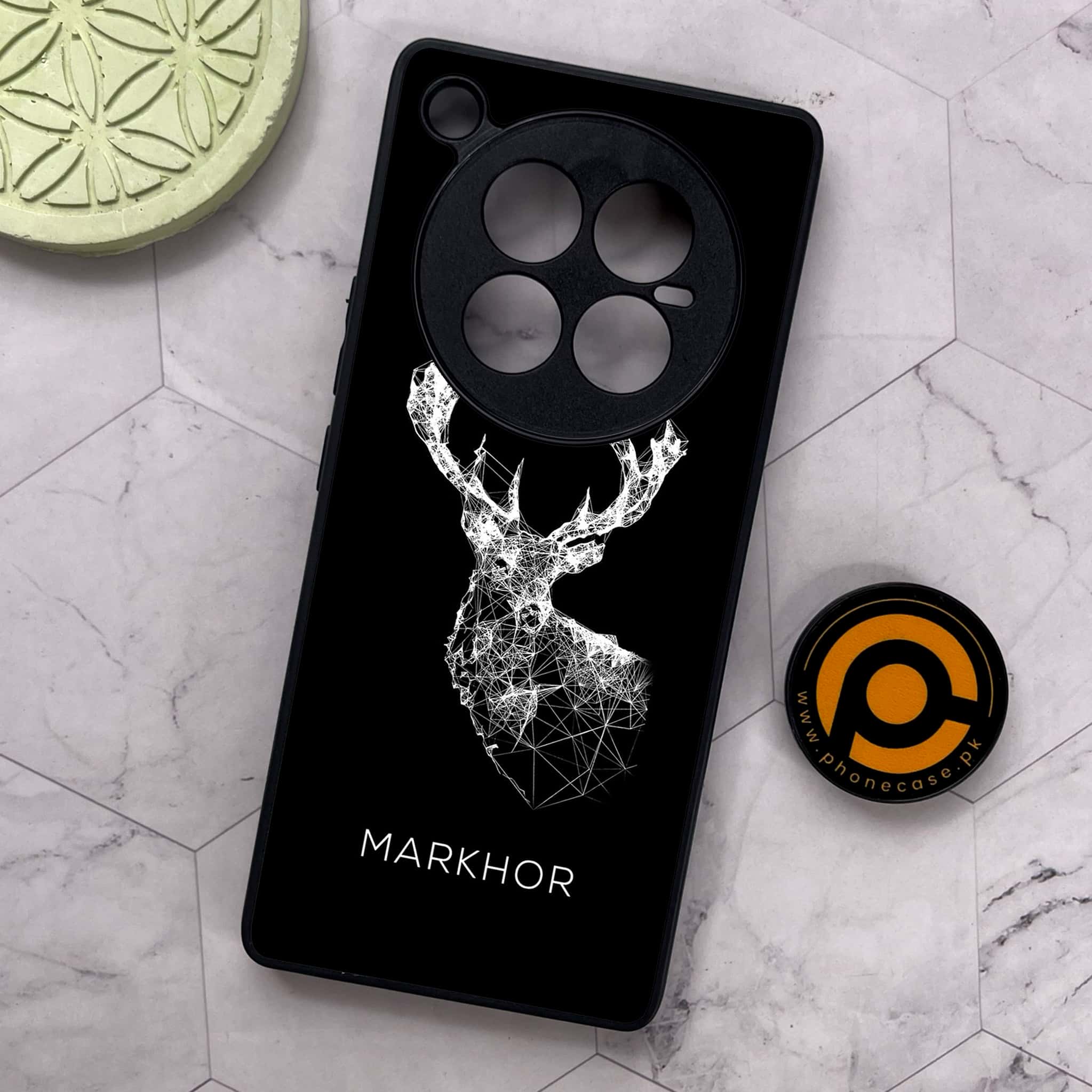 Infinix Zero 40 5G - Markhor Series - Premium Metal Printed soft Bumper shock Proof Case