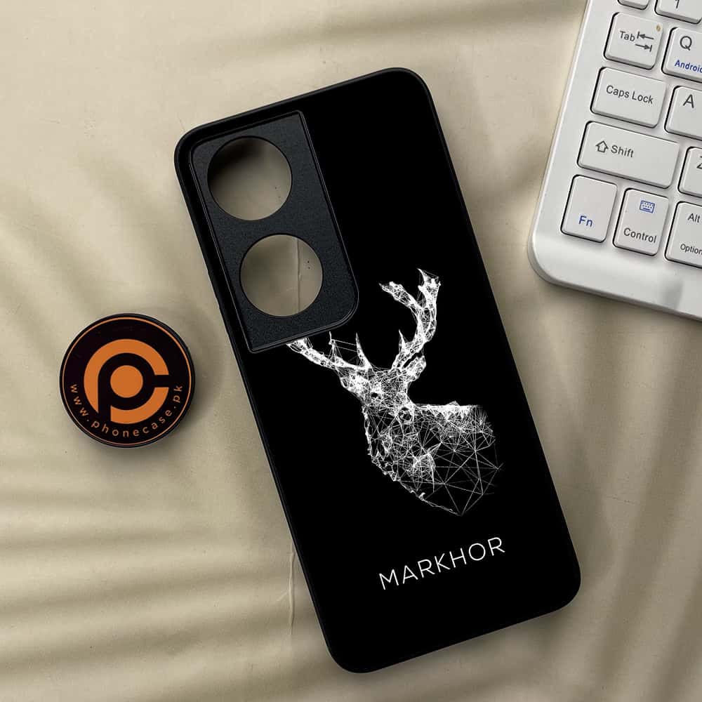Honor X7b - Markhor Series - Premium Metal  Printed soft Bumper shock Proof Case