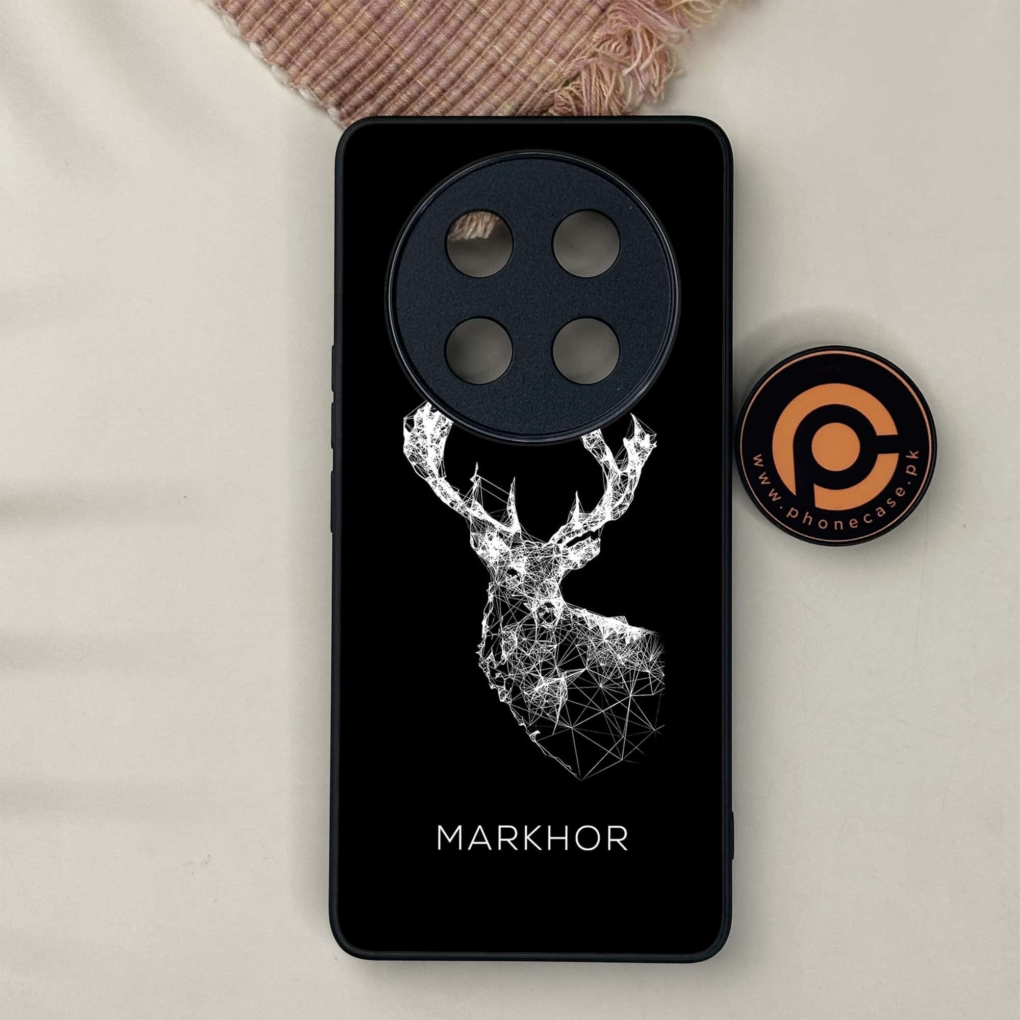 Honor X9c 5G - Markhor Series - Premium Metal Printed soft Bumper shock Proof Case