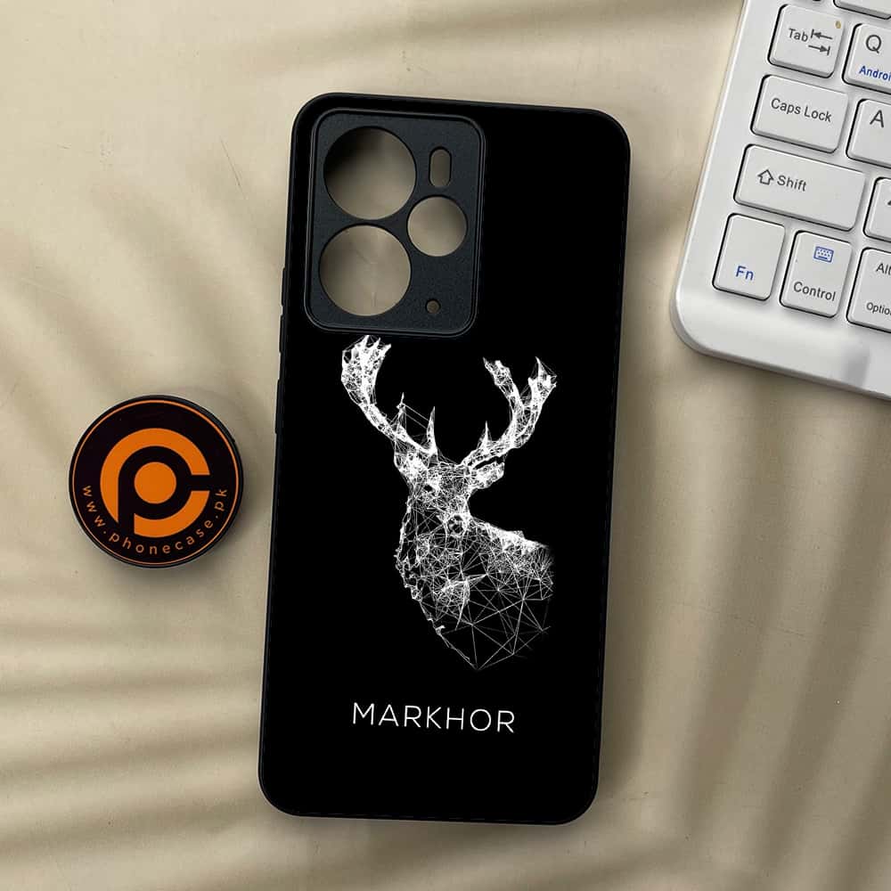 Realme 14T 5G - Markhor Series - Premium Metal Printed soft Bumper Shock Proof Case